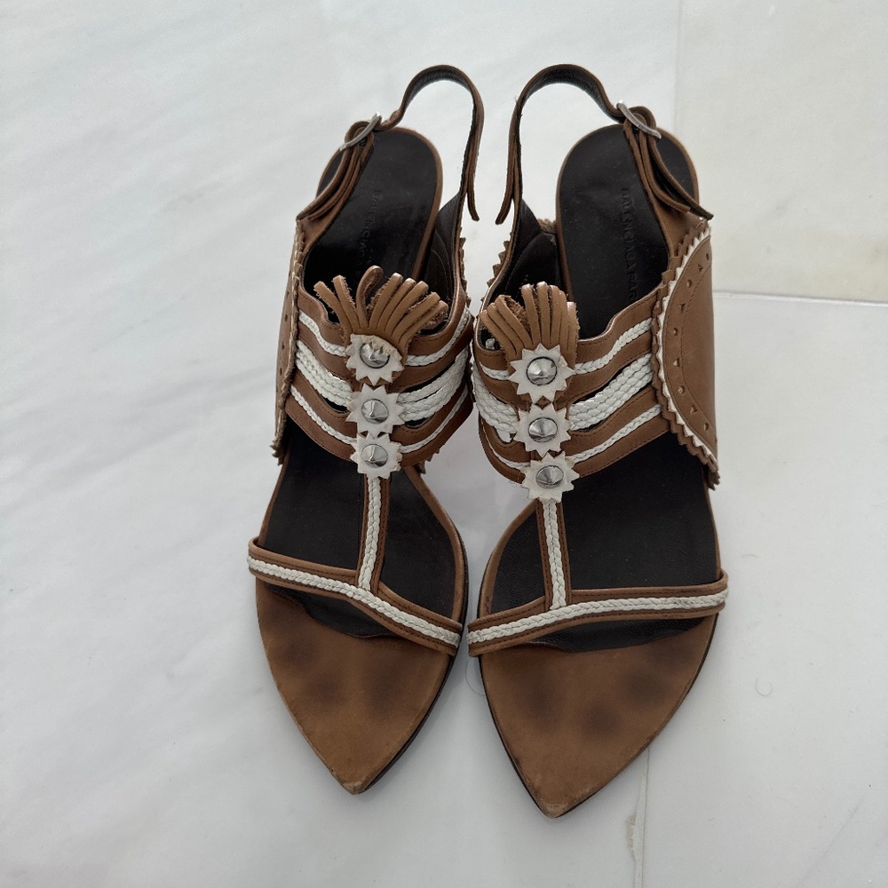 Balenciaga heel sandals